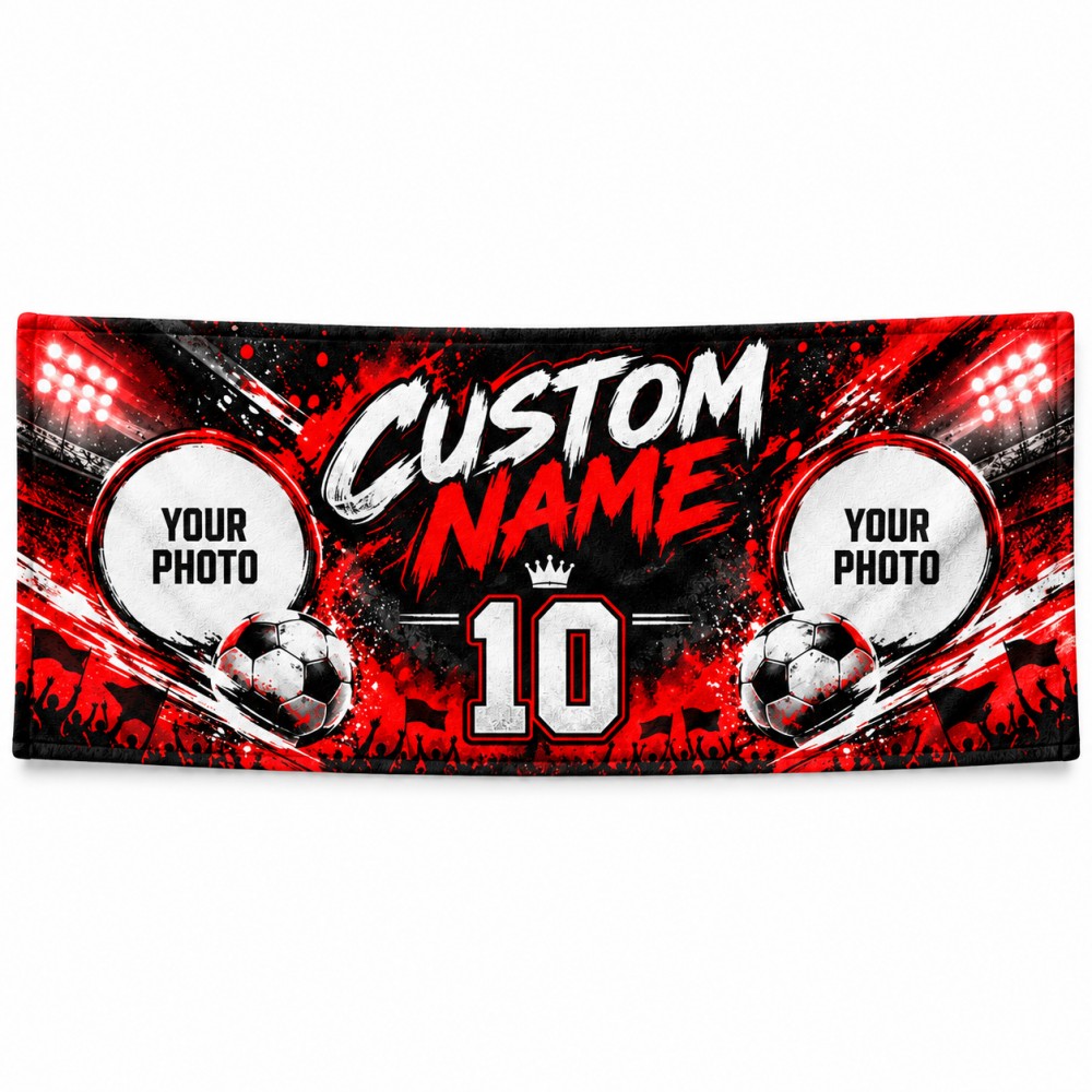1PCS Custom Soccer Fan Towel P - огляд і ціна Party Games Name